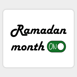 Ramadan month (ON mode) Magnet